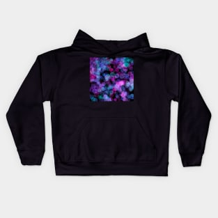 Purple and Blue Bubbles Kids Hoodie